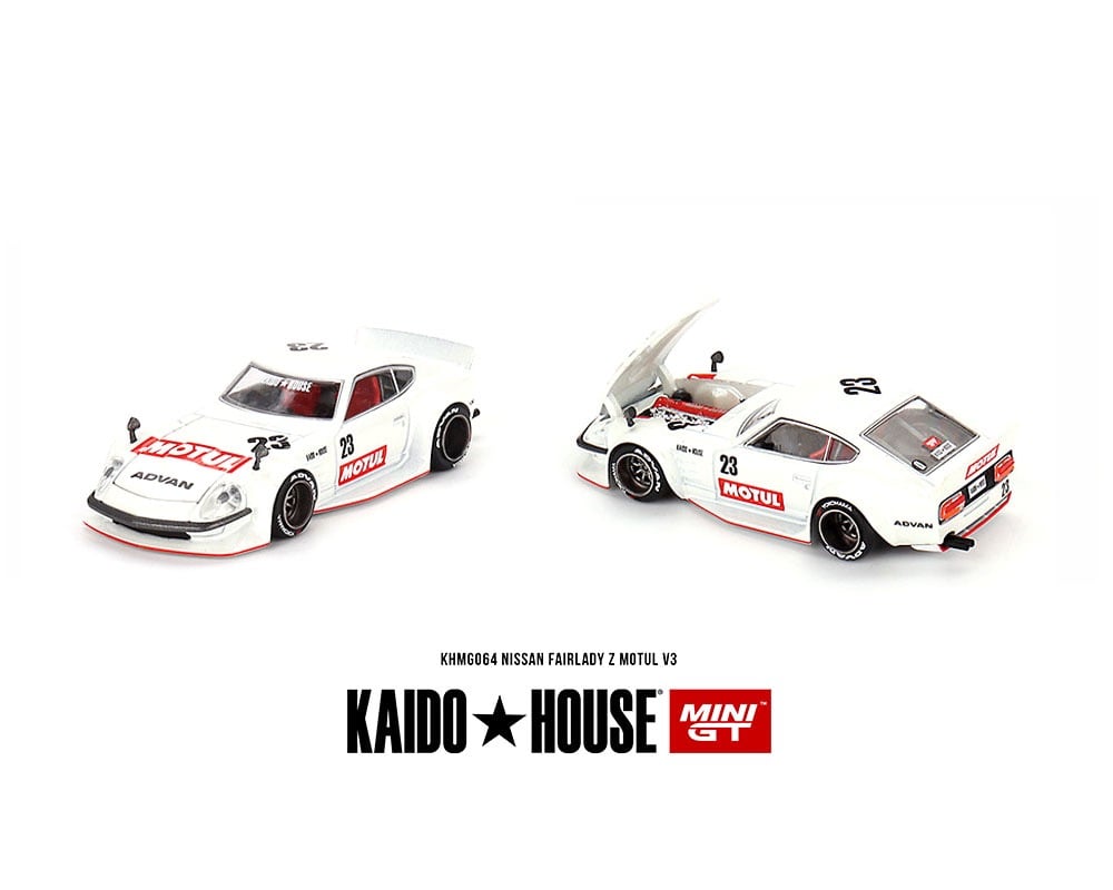 Kaido House x Mini GT 1:64 Datsun KAIDO Fairlady Z MOTUL V3 